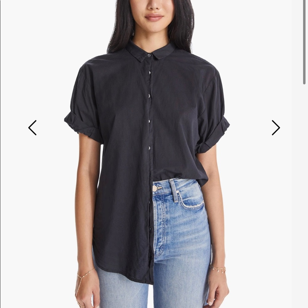 Xirena Channing Short Sleeve Button Down Shirt